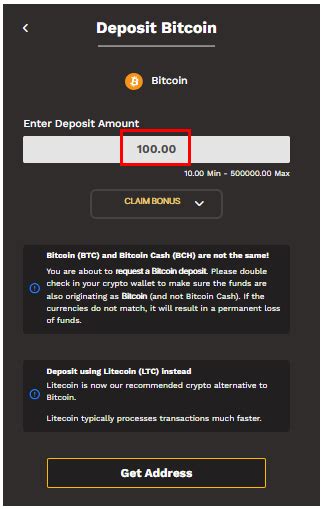Bitcoin / Crypto deposit instructions – BookMaker.